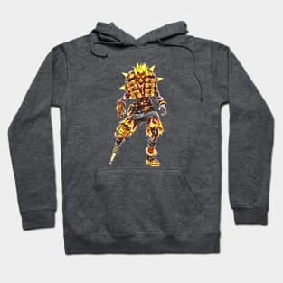 Overwatch Junkrat Inferno Halloween Skin Hoodie